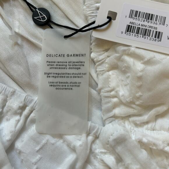 NWT Mink Pink Abella Mini Dress in White - Picture 10 of 12